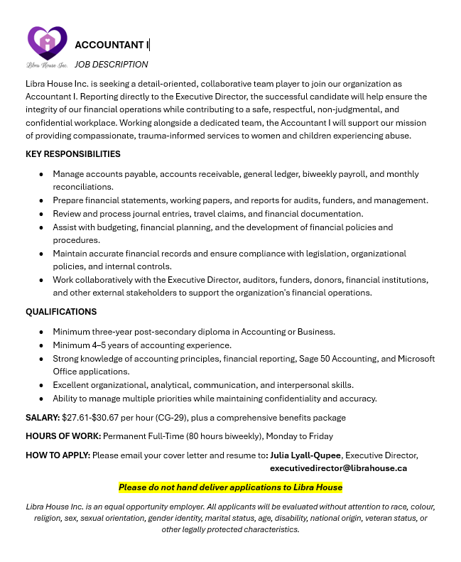 Accountant I